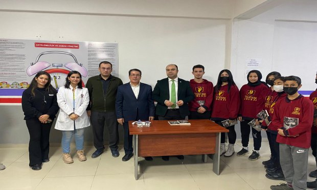 Başkan Nihat Çiftçi YÖNTEM KOLEJİ öğrencileri ile buluştu